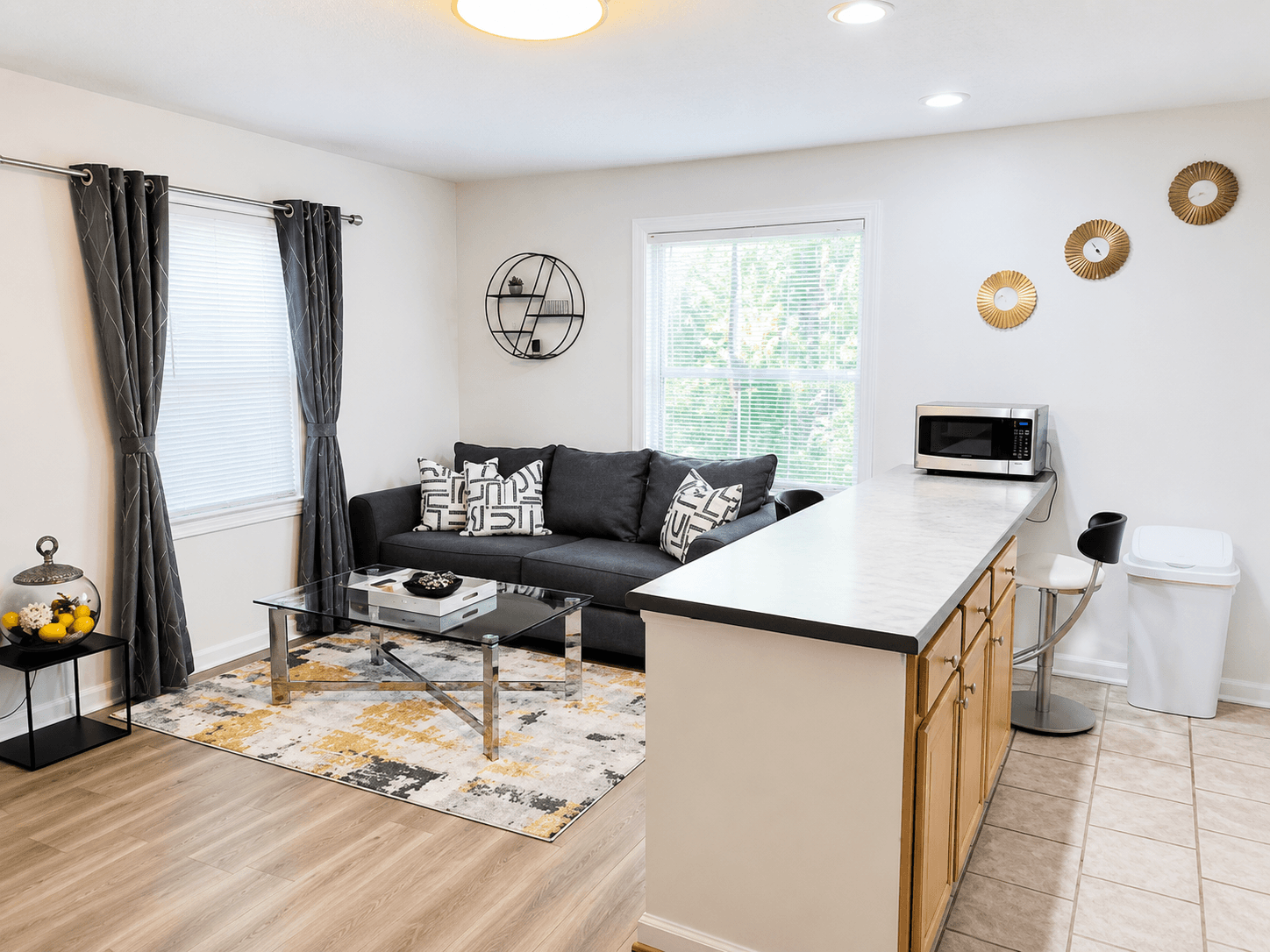 Basement apartment near Braves