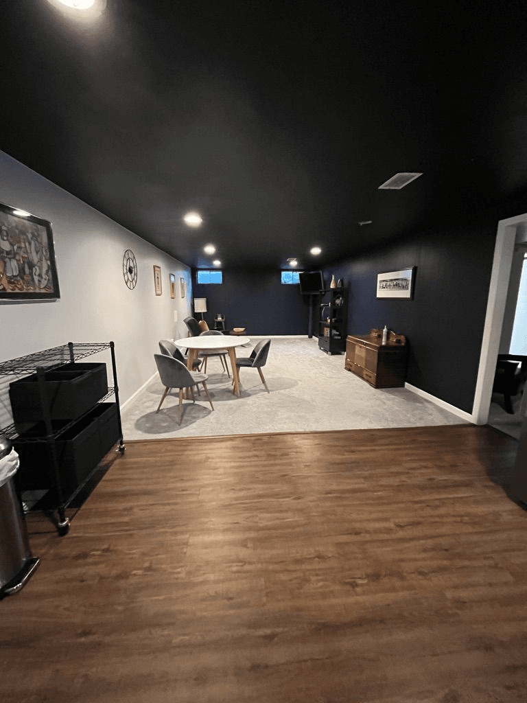 Mid-Century Modern Basement Unit