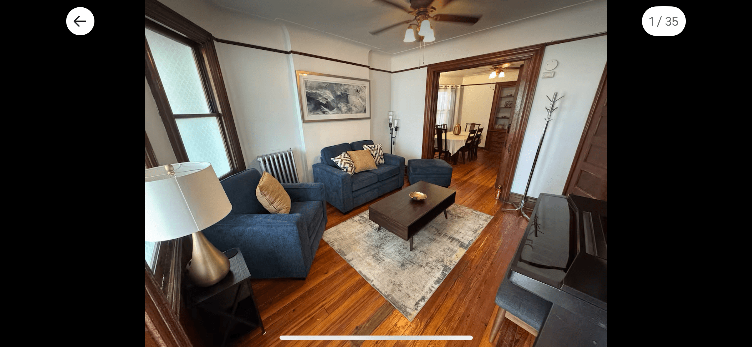 1BR in spacious Bklyn 3 BR by train