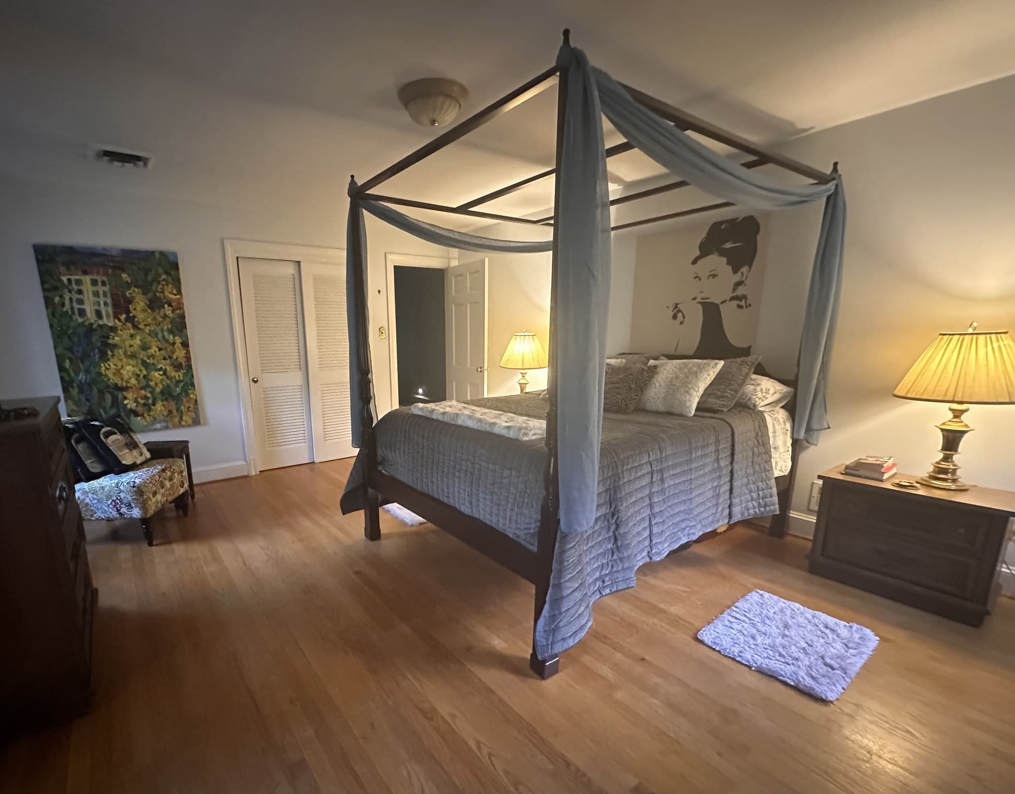 Master Suite, Private Bath & Gym