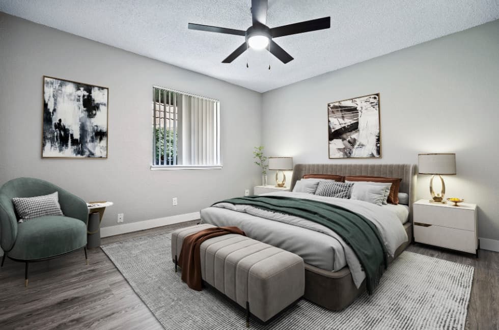 Clean 1-bedroom, 1-bathroom 2