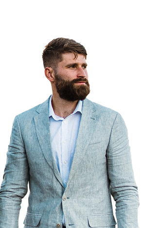 Professional in suit