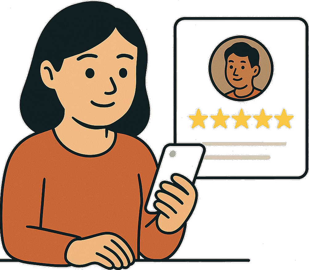 Review illustration